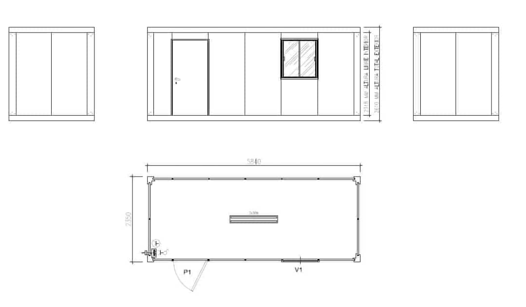 HIGH QUALITY CONTAINER HOUSE SANTA