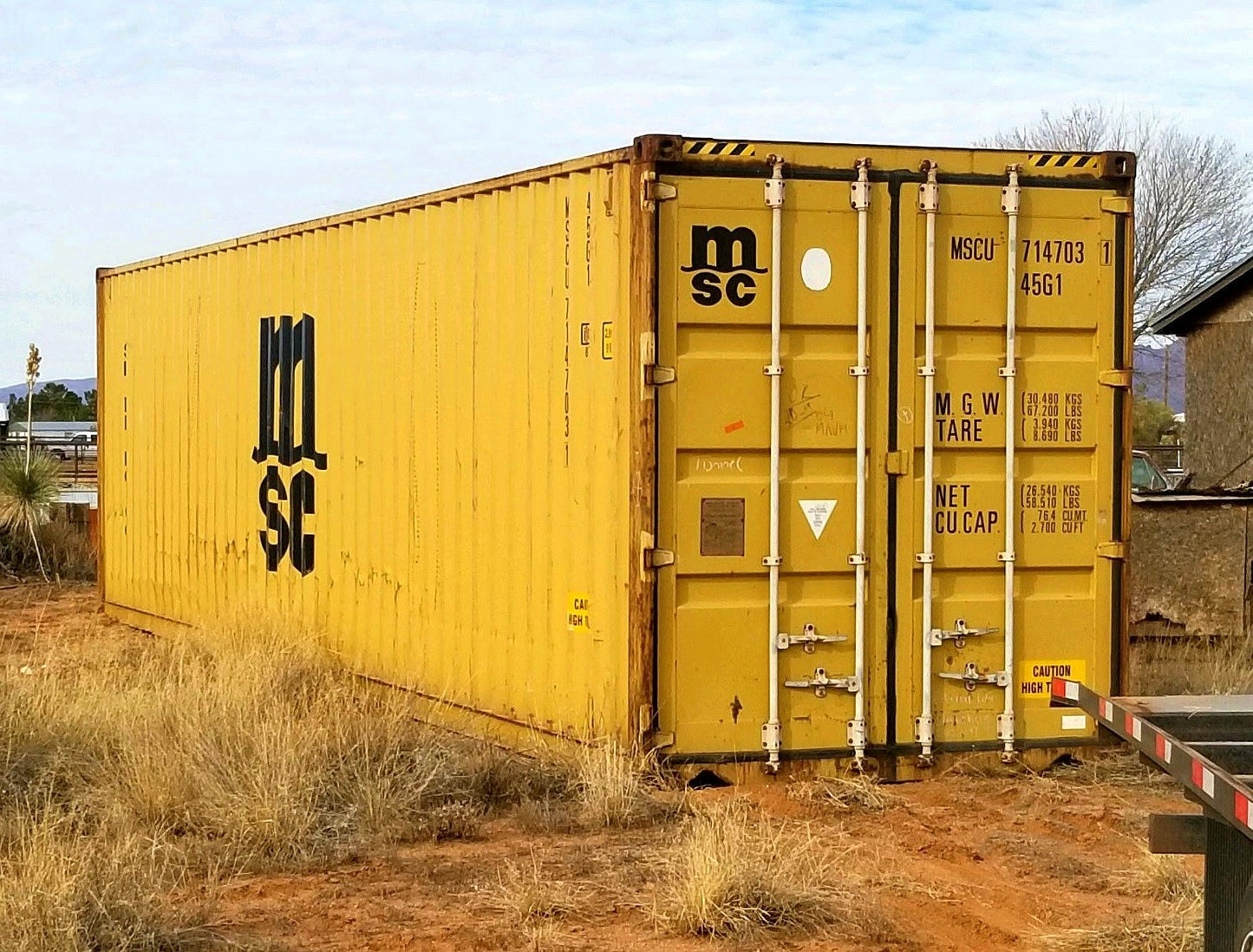 Used 40ft High Cube Shipping Container