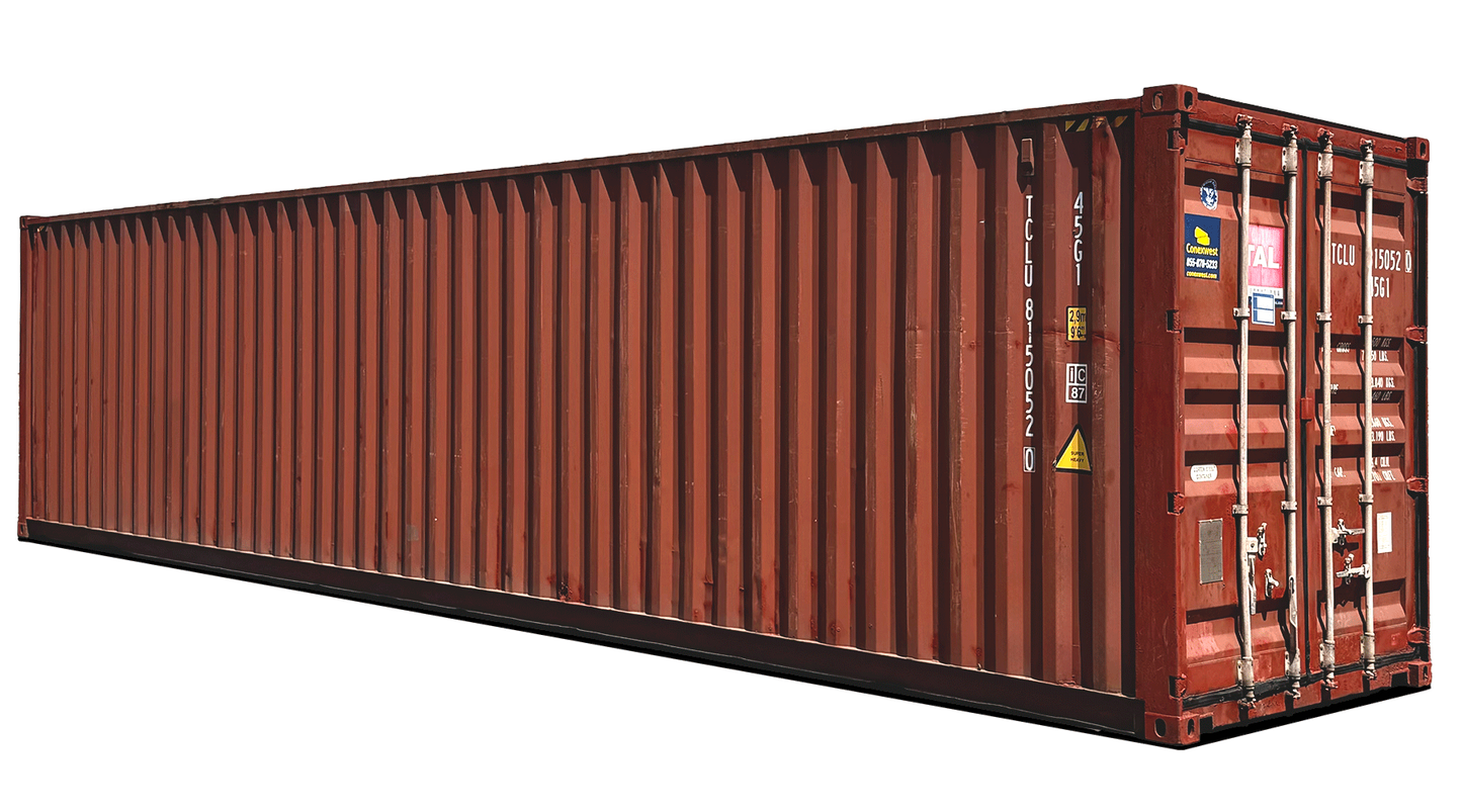 Used Container 40ft High Cube (9.5ft) Storage