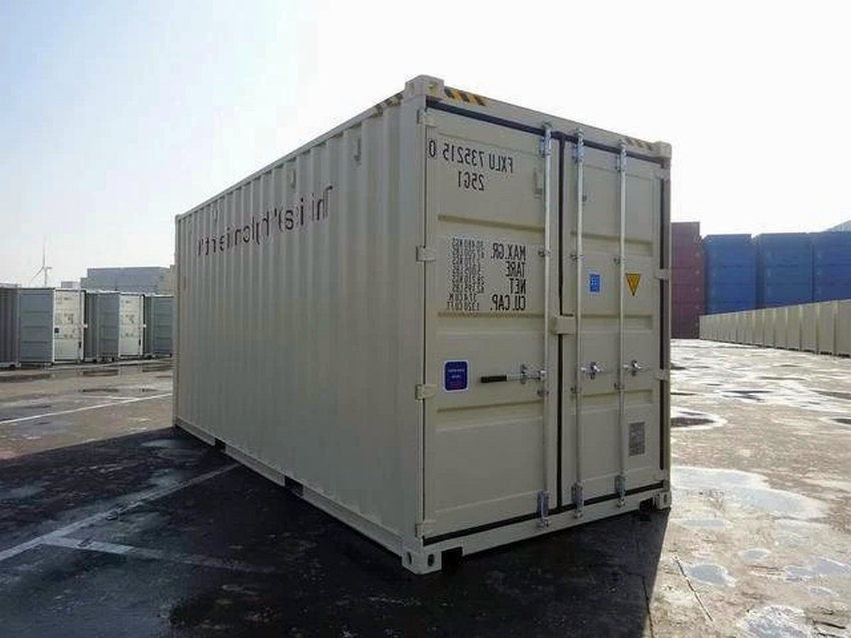 New 20ft Double Door Shipping Container